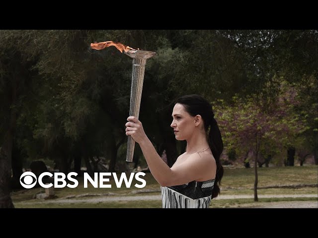 ⁣Paris Olympics flame lit as athletes prepare for Summer Games