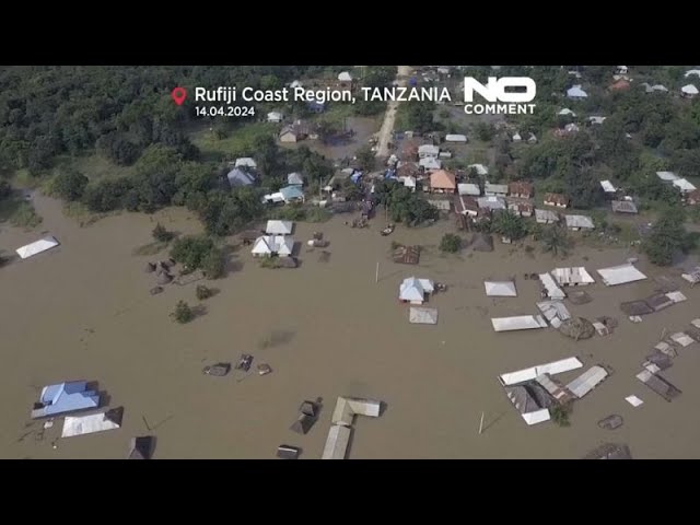 ⁣NO COMMENT: Fuertes lluvias inundan pueblos enteros en Tanzania y matan al menos a 58 personas