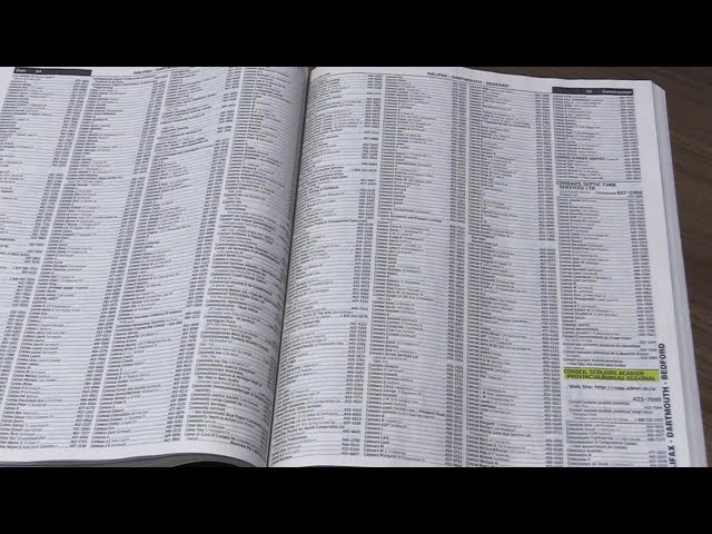 Why phonebooks are becoming obsolete