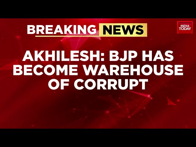 Rahul Gandhi And Akhilesh Yadav | 'BJP Has Become The Warehouse Of Corrupts': Akhilesh Yad