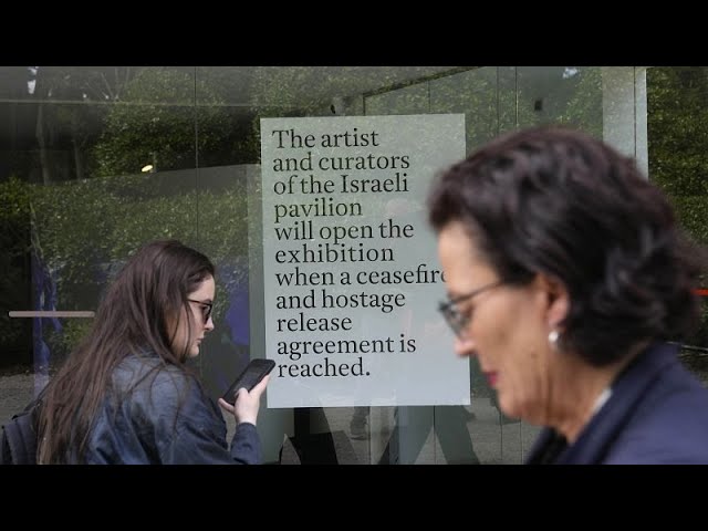 ⁣60. Biennale in Venedig: Israels Pavillon wegen Gaza nicht geöffnet