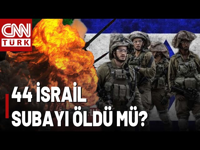⁣İran 44 İsrail Subayını Öldürdü Mü? İran Propaganda Mı Yapıyor? | CNN TÜRK