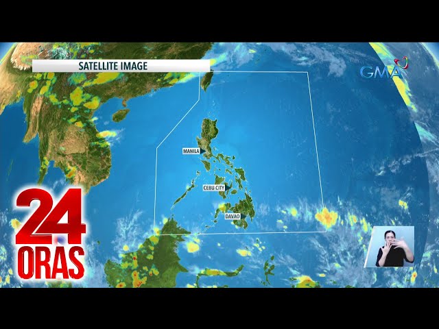 Ridge ng high pressure area at easterlies, patuloy na magdadala ng mainit at... | 24 Oras