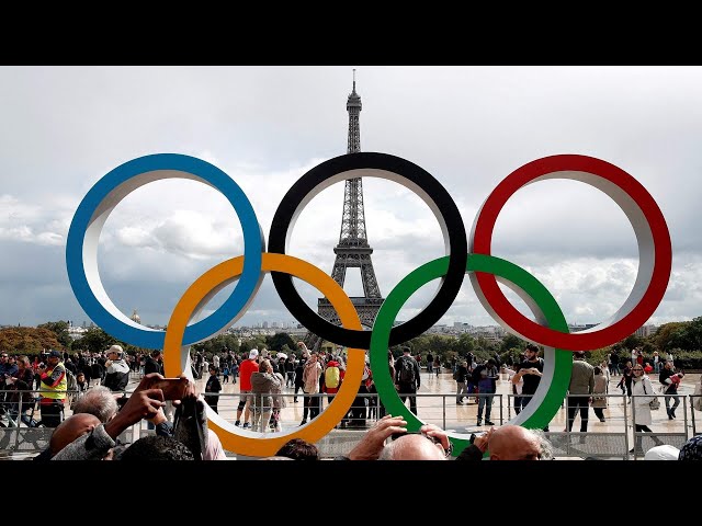 ⁣Зворотній відлік! Париж:до Олімпіади-100 дн.Olympic Countdown Clock:100 d before opening Paris 2024