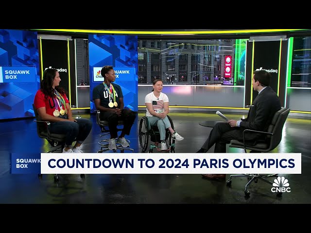 ⁣Going for gold: Countdown to 2024 Paris Olympics