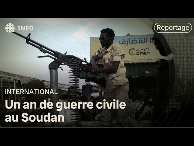 ⁣Le Soudan, après un an de guerre civile