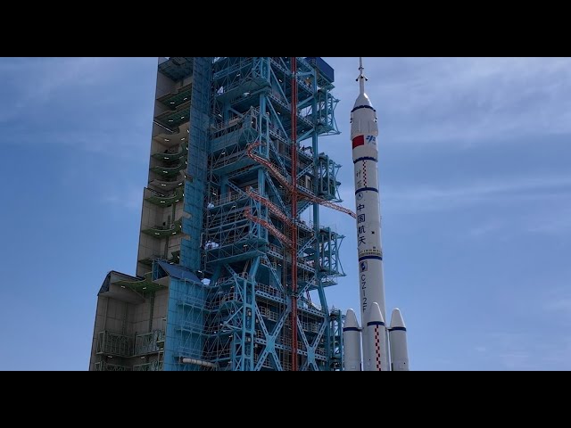 Here is how a Long March-2F carrier rocket is put together
