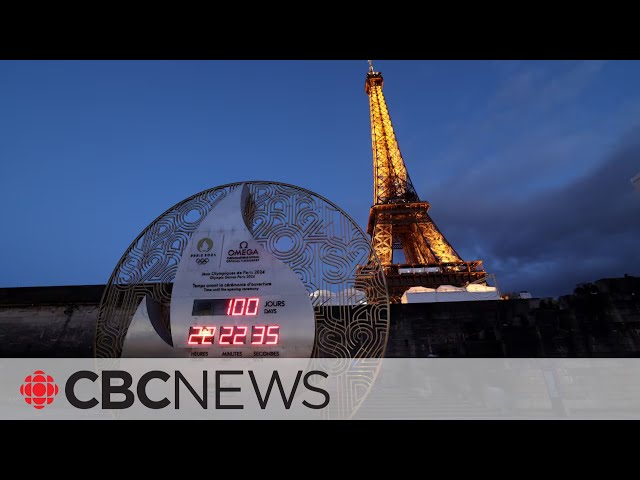 100 days to go until opening of 2024 Olympics in Paris