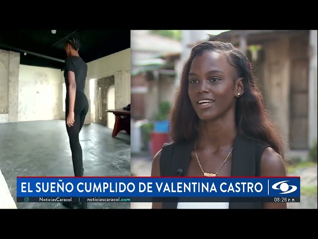 Valentina Castro pasó de las calles de Tumaco a las pasarelas de Louis Vuitton