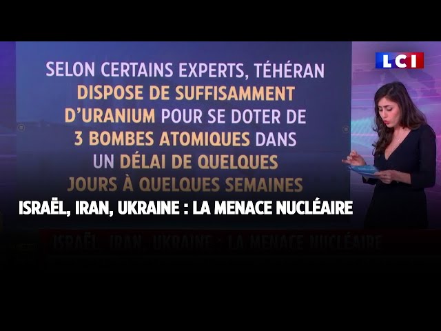 Israël, Iran, Ukraine : la menace nucléaire