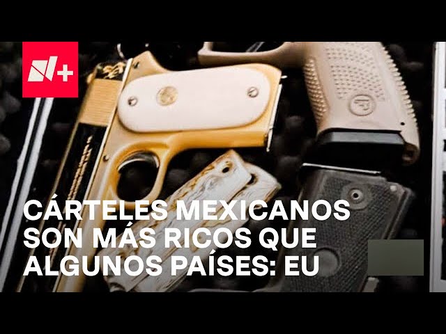 ⁣Fiscal general de EU: cárteles de mexicanos son más ricos que algunos países - Despierta