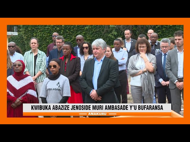 ⁣#Kwibuka30: Hibutswe abahoze ari abakozi ba Ambasade y'u Bufaransa bazize Jenoside yakorewe aba