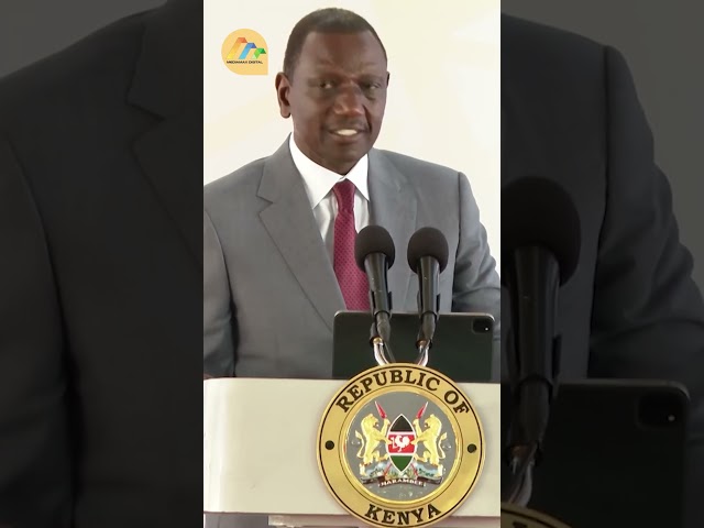 ⁣“Those leaders who want to be popular should join comedy,” President Ruto