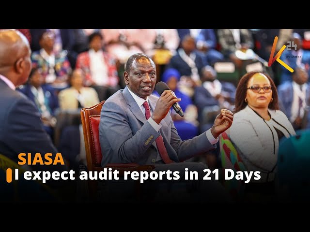 ⁣Ruto puts on notice state agencies with non-compliant auditor general’s reports