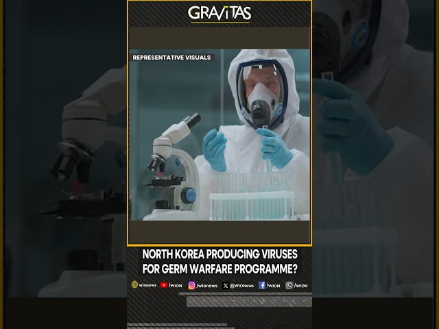 ⁣North Korea producing viruses for germ warfare programme | Gravitas | WION Shorts