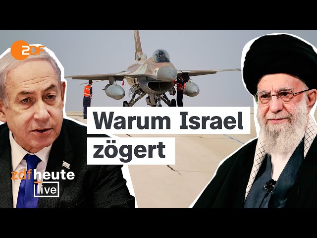 Antwort auf iranischen Angriff: Was sind Israels Optionen? | Militärexperte bei ZDFheute live