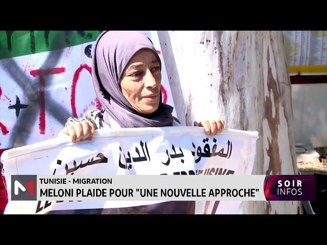 ⁣Tunisie : Meloni plaide pour "une nouvelle approche" sur l´immigration
