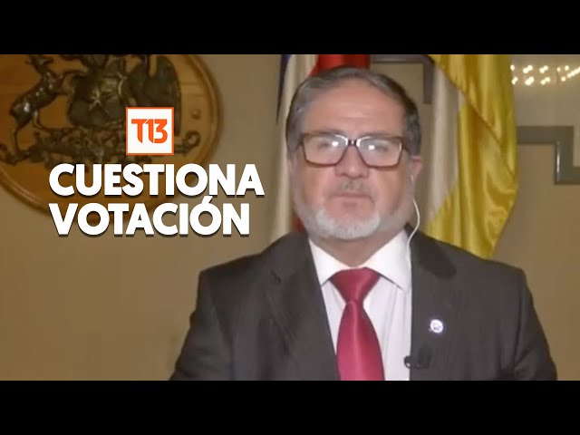 Diputado Arroyo asegura que votación de la mesa de la Cámara fue "ilegal"