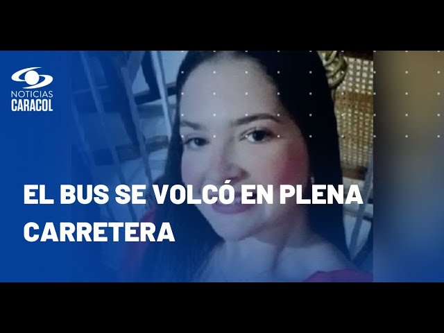 ⁣Mujer es la segunda víctima fatal de accidente de bus en Santa Marta