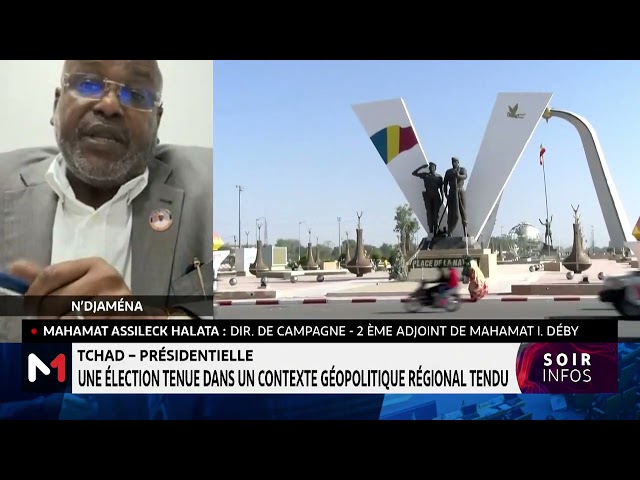 ⁣Présidentielle au Tchad : Mahamat Déby promet de ne pas faire plus de 2 mandats successifs