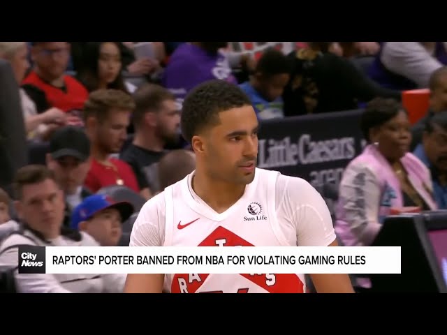 Raptors' Porter banned for life from NBA