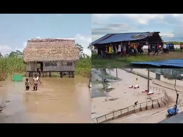 Ucayali: 6 mil damnificados por torrenciales lluvias