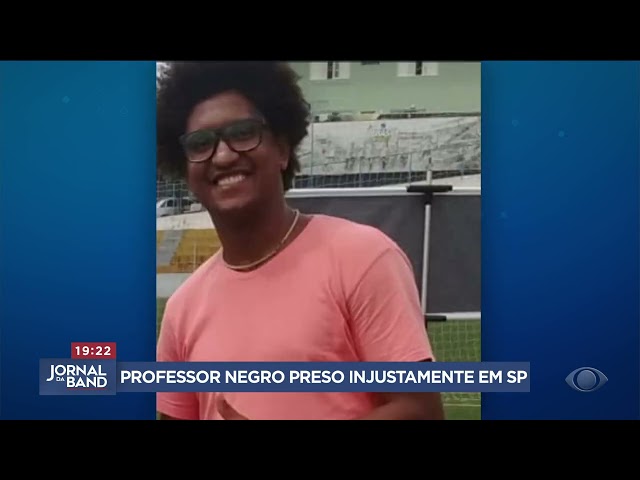 ⁣Professor negro é acusado de sequestro em SP, mas dava aula no momento do crime