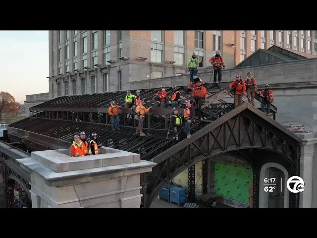 Father-daughter ironworkers among those who rehabbed Michigan Central Station