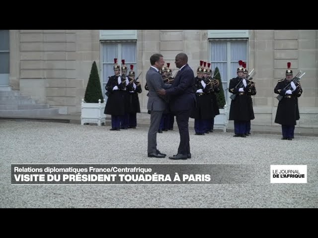 Le président centrafricain Touadéra à Paris pour un nouveau "partenariat constructif" avec