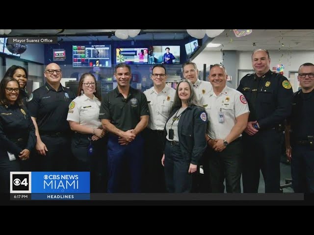 A look at the 911 City of Miami 911 call center
