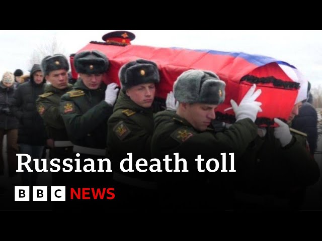 ⁣BBC research reveals 50,000 Russian soldiers have died in Ukraine | BBC News