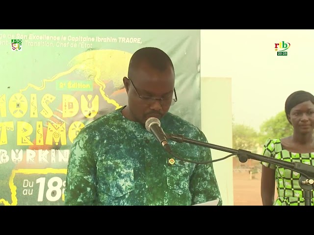 ⁣Culture: le Premier ministre a procédé ce jour au lancement du Mois du patrimoine Burkinabè