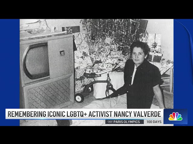 ⁣Remembering iconic LGBTQ+ activist Nancy Valverde