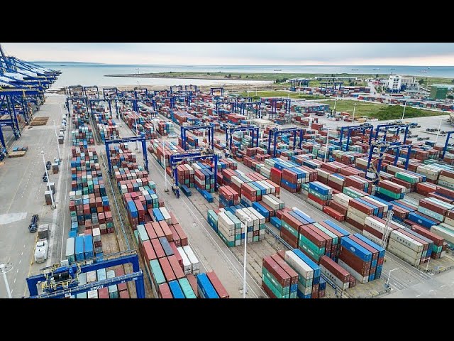 ⁣Transport maritime international vert et à faible émission de carbone au port de Yangpu à Hainan