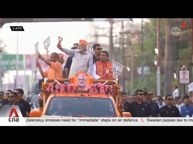 India votes: Polls show Modi widely expected to win third term