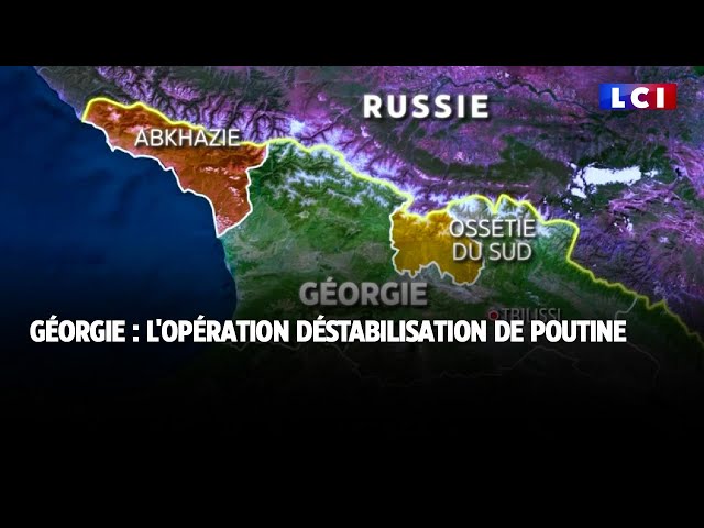 ⁣Géorgie : l'opération déstabilisation de Poutine