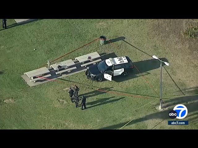 ⁣Armed suspect fatally shot by police at popular Long Beach park; investigation underway