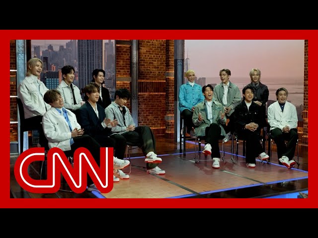 Hottest Cantopop band speaks with CNN's Julia Chatterley