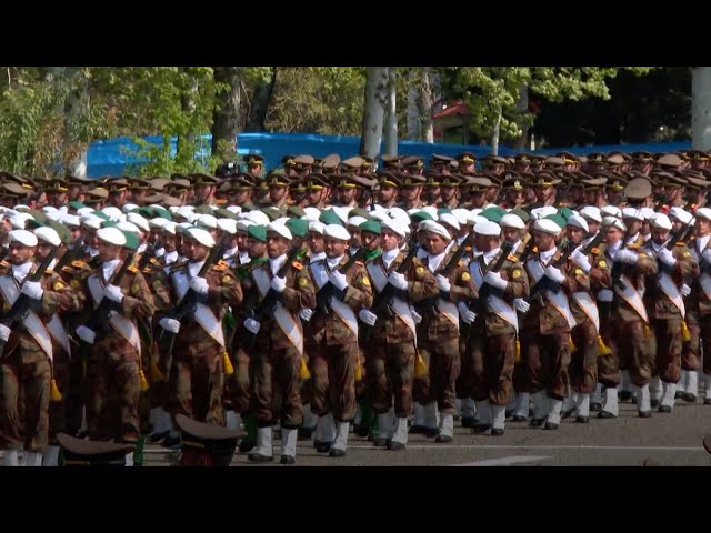 Iran marks National Army Day with military parade showcasing weapons