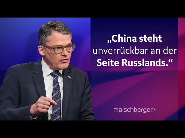 Kann China im Ukraine-Krieg vermitteln? Gesine Schwan und Roderich Kiesewetter | maischberger