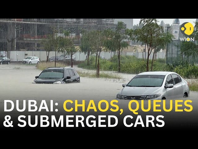 Dubai Floods: Unstable weather hits Dubai, causing flash floods | WION LIVE