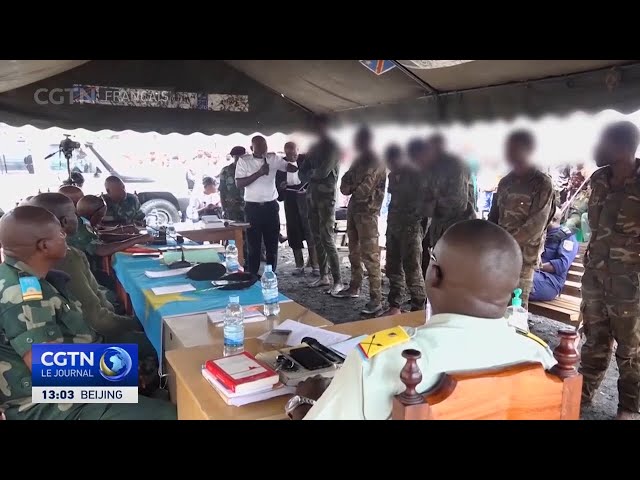 ⁣L'armée congolaise arrête plusieurs officiers pour collaboration présumée avec des groupes rebe