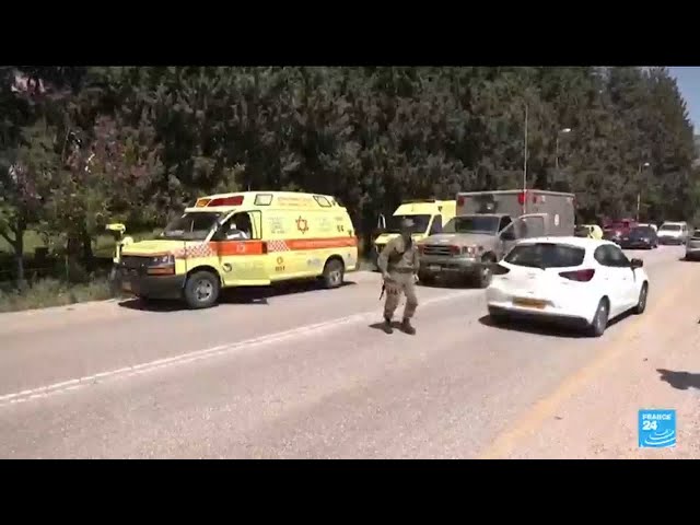 Le Hezbollah vise une base militaire israélienne, 14 soldats blessés • FRANCE 24