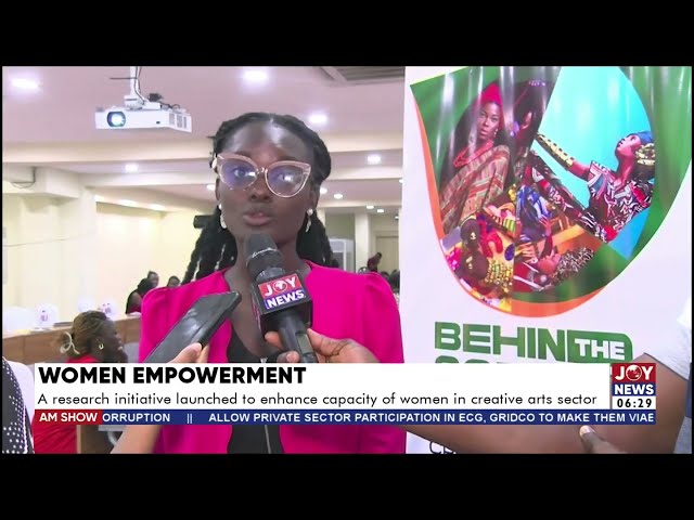 Women Empowerment: Research initiative launched to enhance capacity of women in creative arts sector