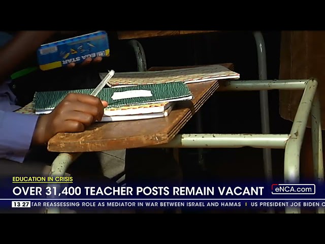 Basic Education admits over 31,000 teaching posts not filled