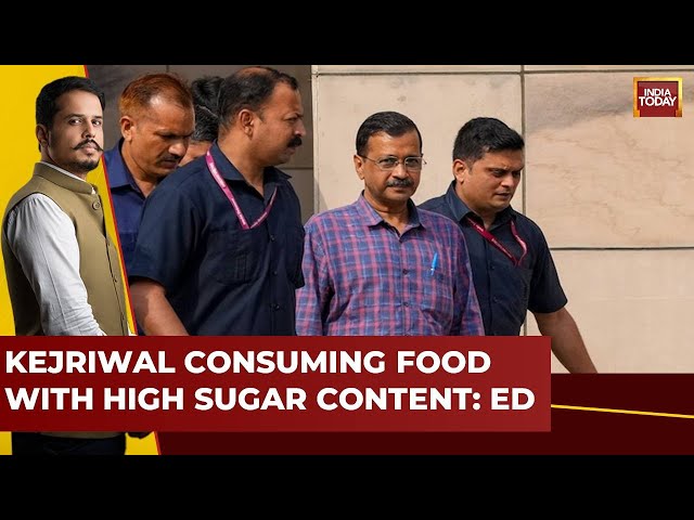 ⁣5Live With Shiv Aroor: Diabetic Arvind Kejriwal Eating Mangoes To Create Ground For Bail: ED | Live