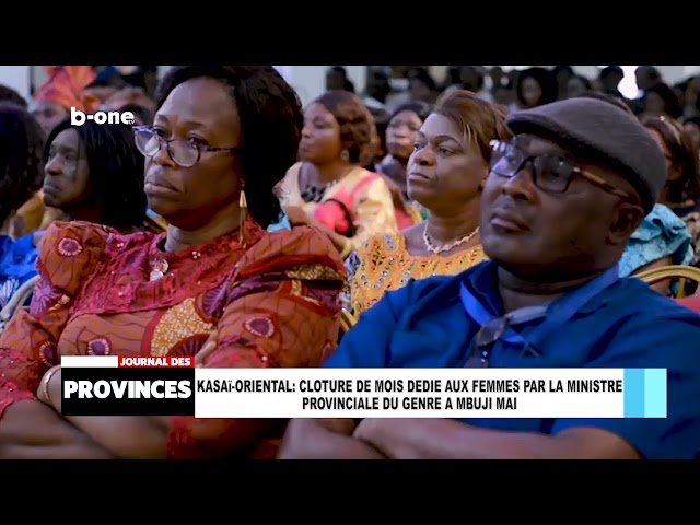 ⁣Kasaï oriental: Clôture de mois dédié aux femmes par la ministre provinciale du genre à Mbujima