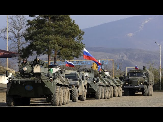 ⁣Bergkarabach: Russische Truppen ziehen ab