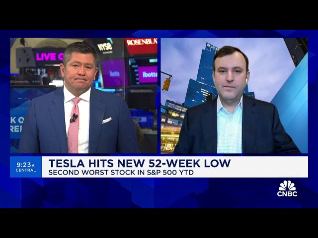 ⁣Longtime Tesla bull downgrades Tesla, here's why