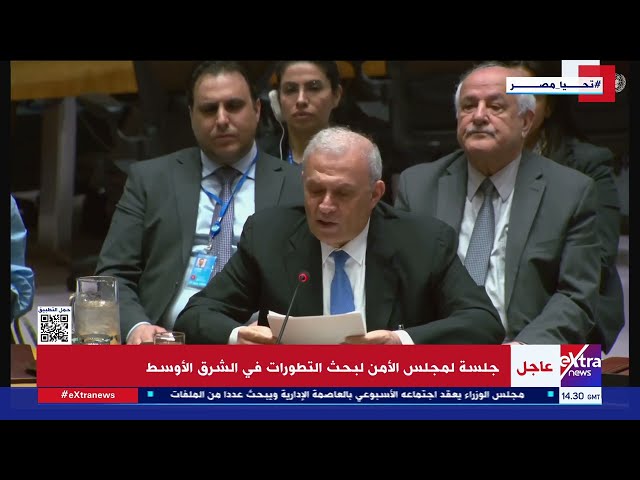ممثل الرئيس الفلسطيني بمجلس الأمن: منح فلسطين العضوية الكاملة بالأمم المتحدة يفتح آفاقا واسعة للسلام